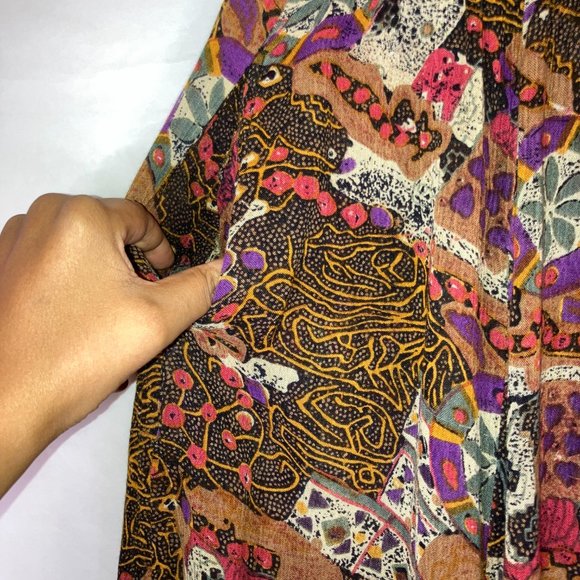 Vintage Jane Ashely Womens 2pc Blouse and Skirt Set Size Medium - Picture 11 of 17